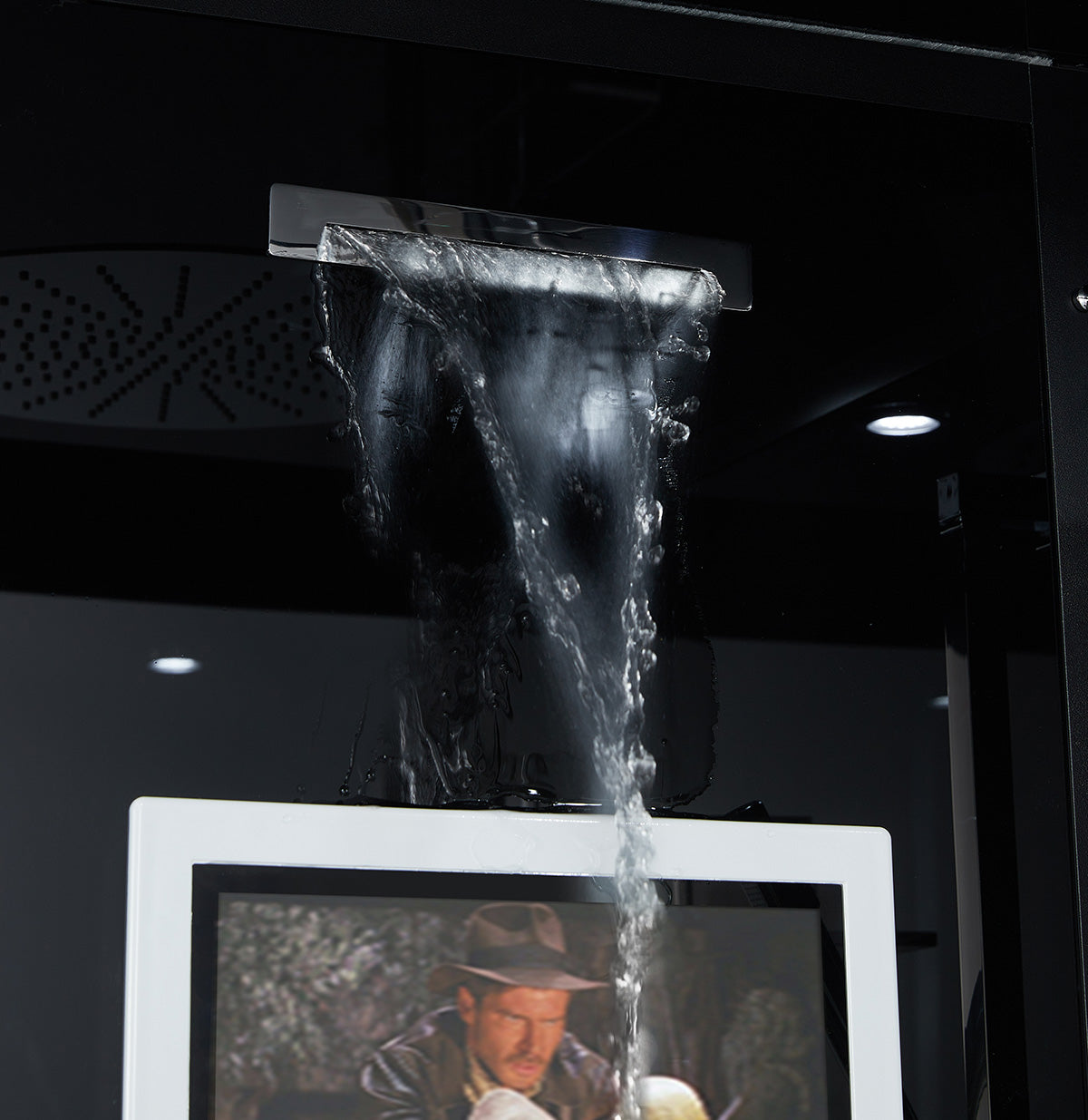 Maya Bath Platinum Anzio Steam Shower with Smart TV & Bluetooth