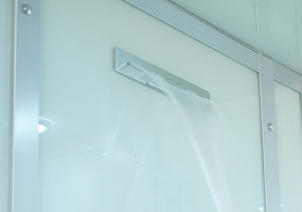 Maya Bath Platinum Anzio Steam Shower with Smart TV & Bluetooth