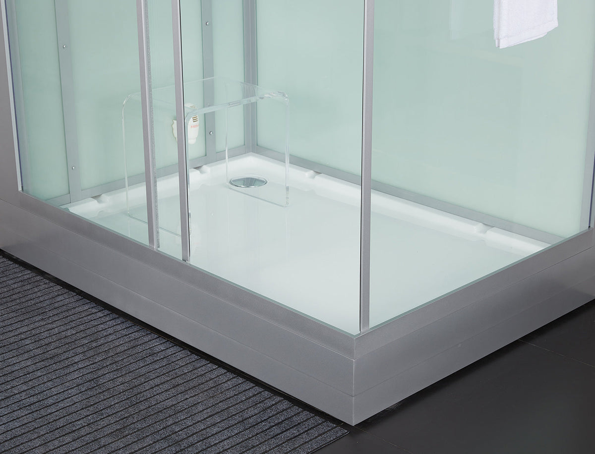 Maya Bath Platinum Anzio Steam Shower with Smart TV & Bluetooth