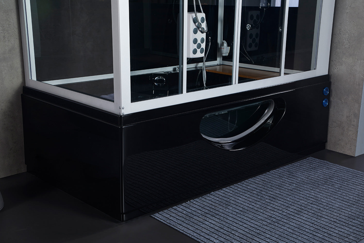 Maya Bath Platinum Catania Steam Shower with Whirlpool Tub & Smart TV