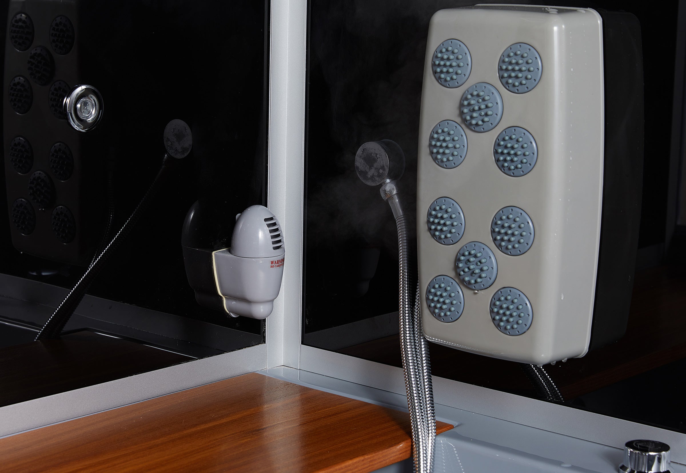 Maya Bath Platinum Catania Steam Shower with Whirlpool Tub & Smart TV