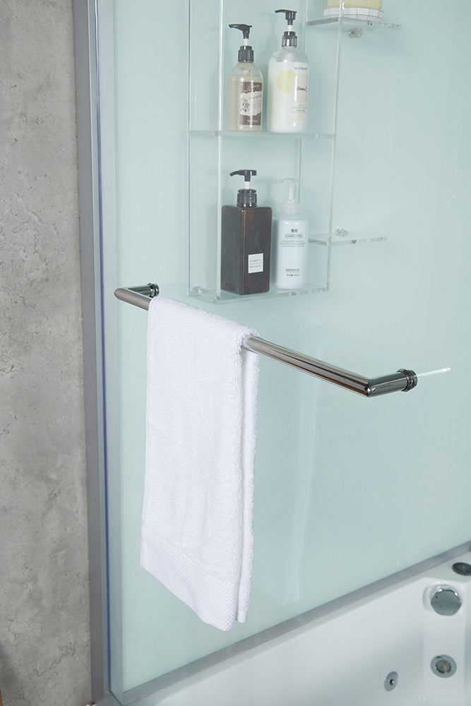 Maya Bath Platinum Catania Steam Shower with Whirlpool Tub & Smart TV
