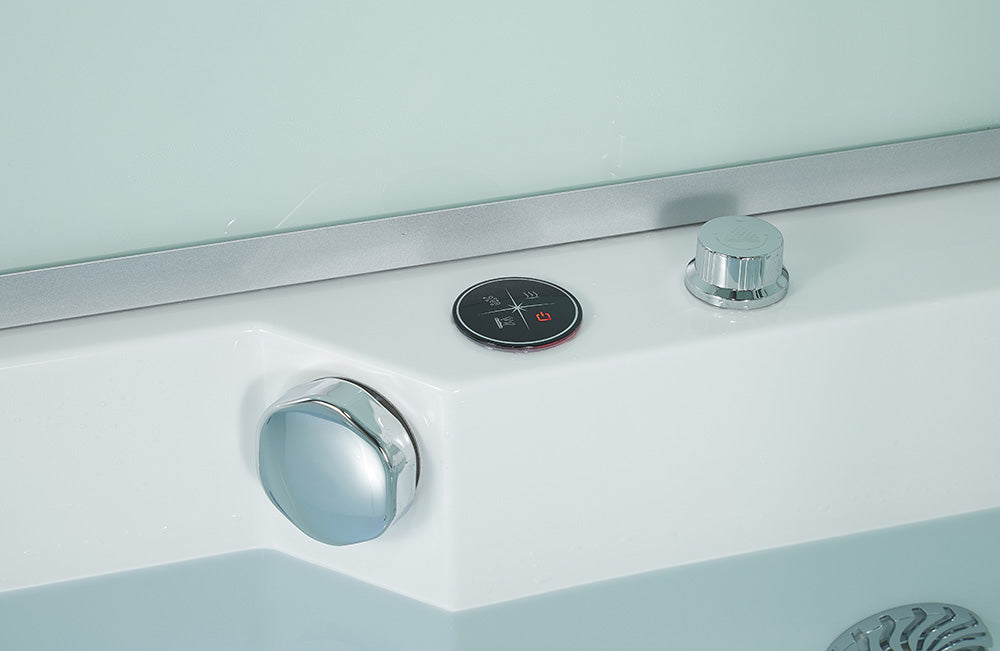 Maya Bath Platinum Catania Steam Shower with Whirlpool Tub & Smart TV