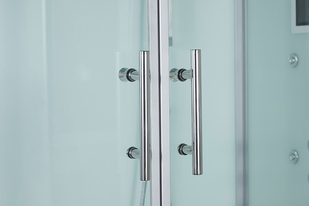 Maya Bath Platinum Catania Steam Shower with Whirlpool Tub & Smart TV