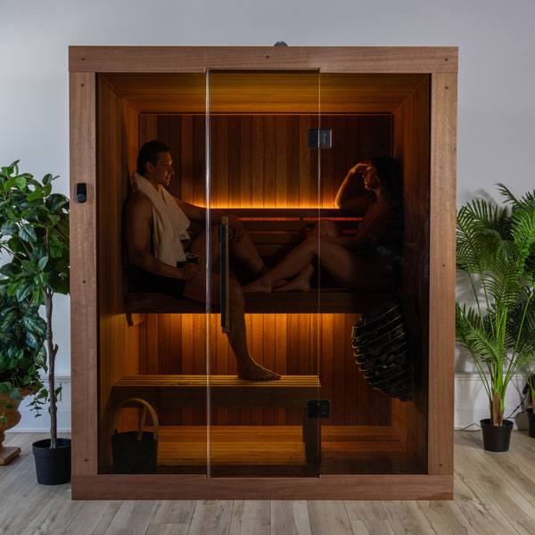 Leisurecraft CT Element Loft Indoor Sauna – 2–3 Person (54″ x 74″)
