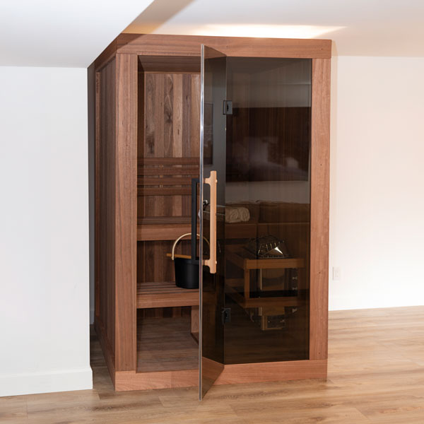 Leisurecraft CT Element Nook Indoor Sauna – 1–2 Person (54x54)