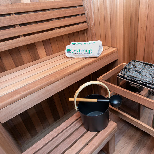 Leisurecraft CT Element Nook Indoor Sauna – 1–2 Person (54x54)