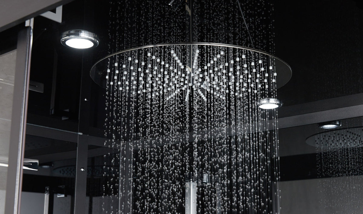 Maya Bath Platinum Anzio Steam Shower with Smart TV & Bluetooth