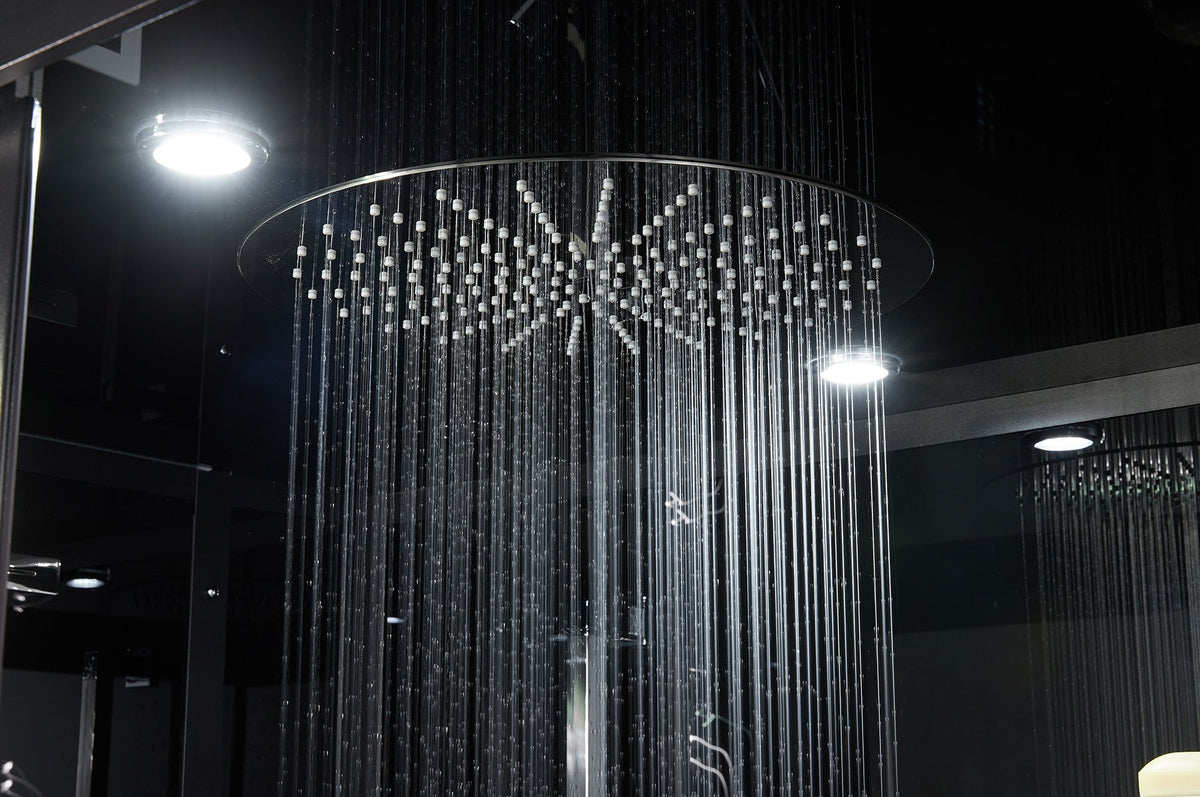 Maya Bath Platinum Anzio Steam Shower with Smart TV & Bluetooth