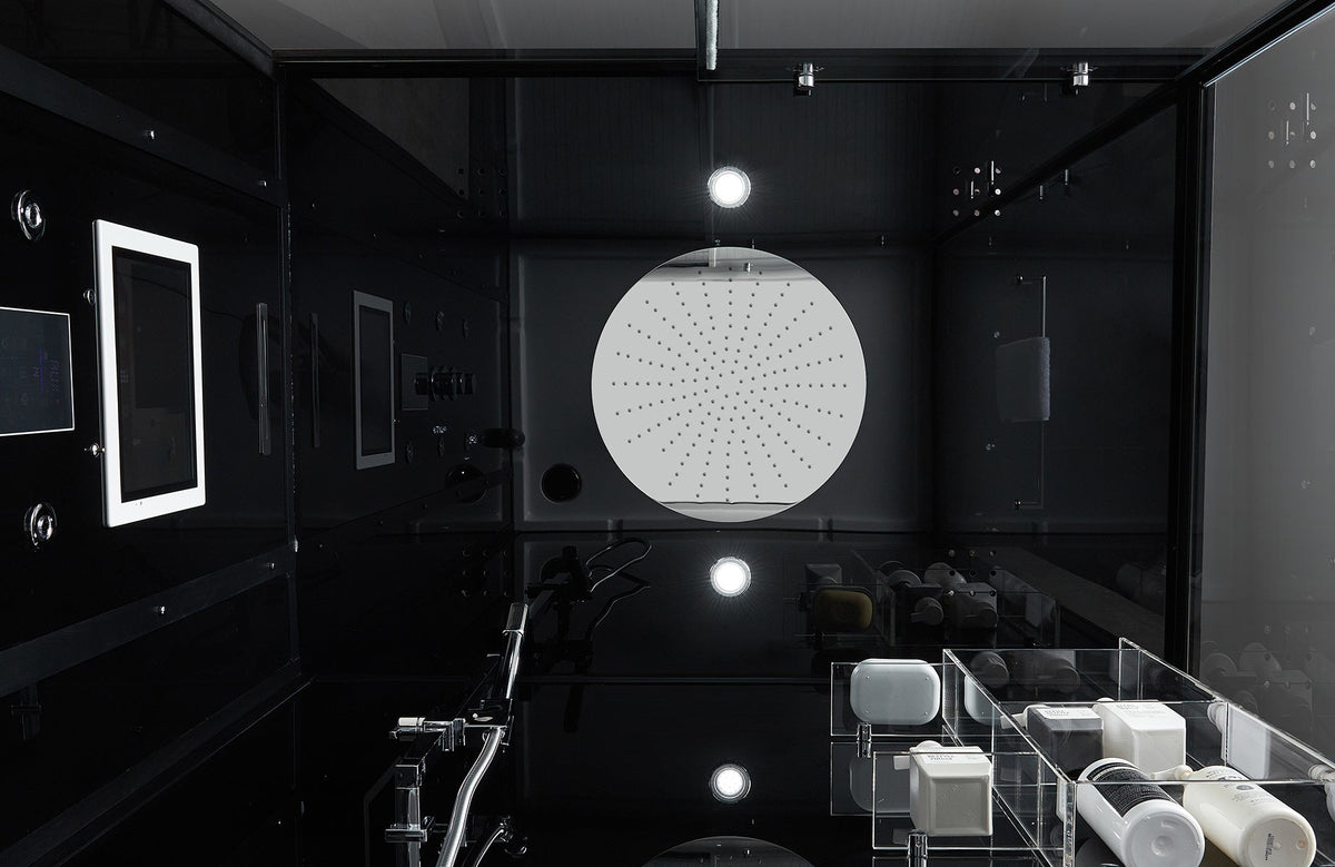 Maya Bath Platinum Anzio Steam Shower with Smart TV & Bluetooth