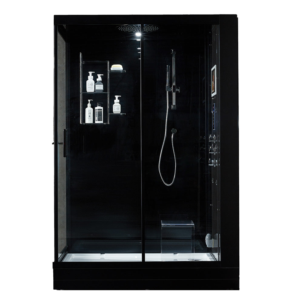 Maya Bath Platinum Anzio Steam Shower with Smart TV & Bluetooth