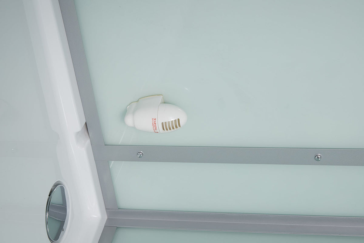 Maya Bath Platinum Anzio Steam Shower with Smart TV & Bluetooth