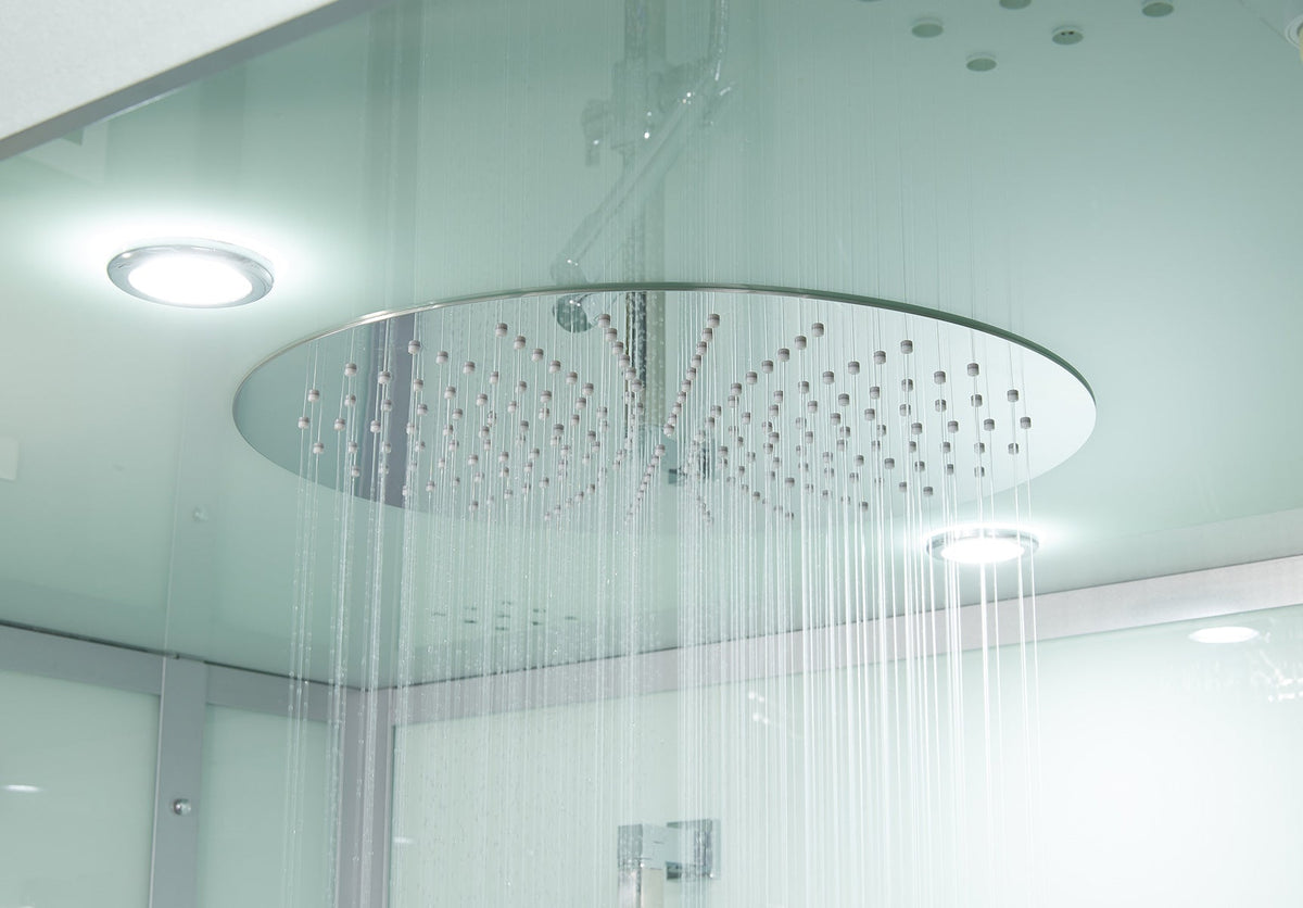 Maya Bath Platinum Anzio Steam Shower with Smart TV & Bluetooth