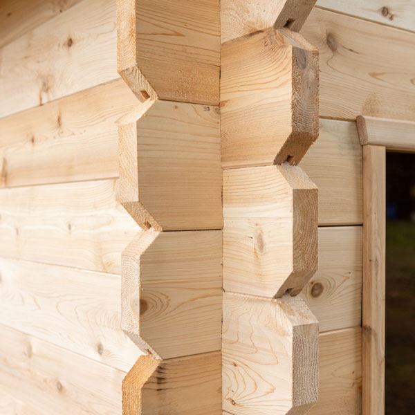 Leisurecraft CT Georgian Outdoor Cabin Sauna – 6 Person – No Changeroom