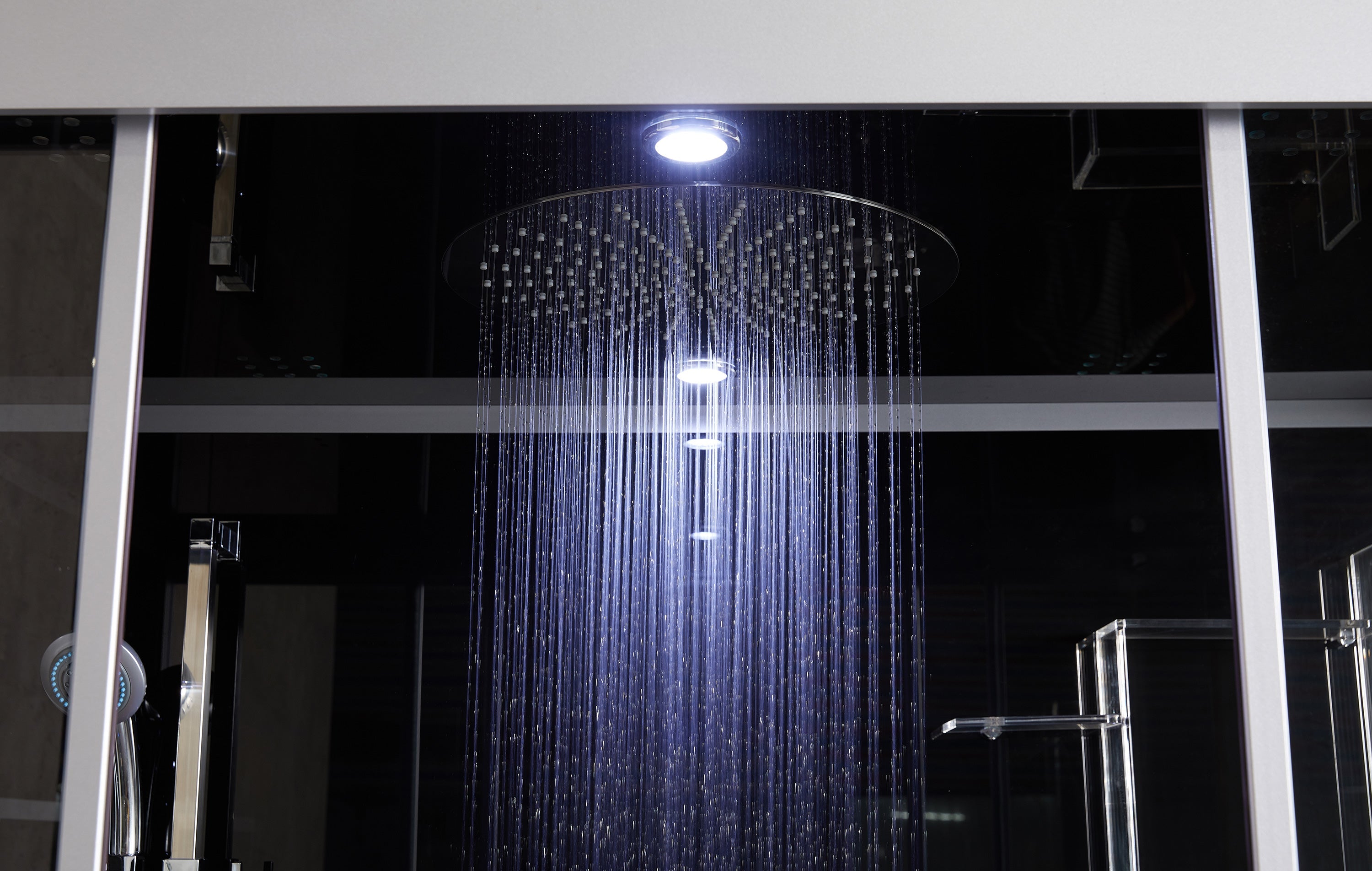 Maya Bath Platinum Catania Steam Shower with Whirlpool Tub & Smart TV