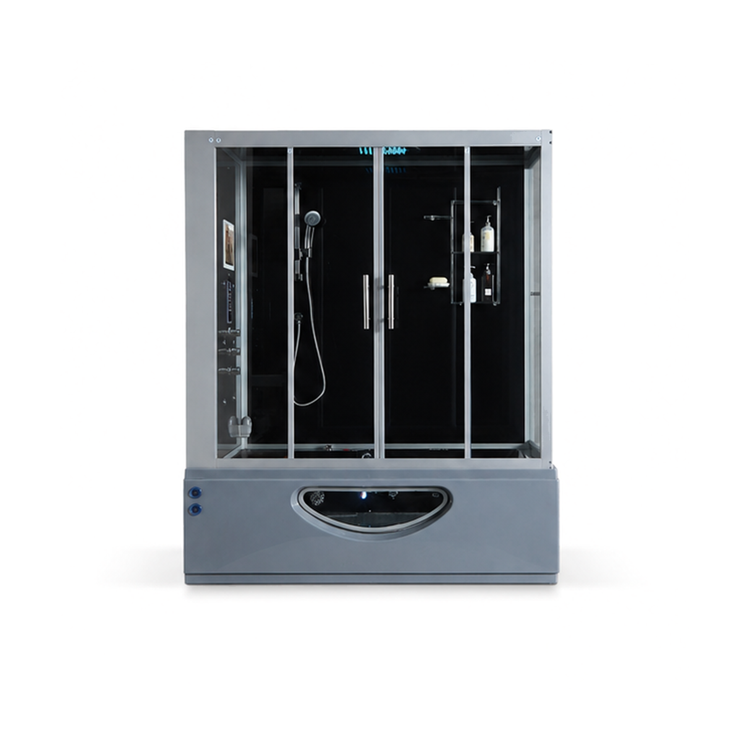 Maya Bath Platinum Catania Steam Shower with Whirlpool Tub & Smart TV