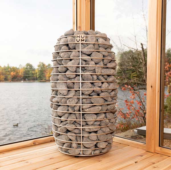 Leisurecraft CT Georgian Outdoor Cabin Sauna – 6 Person – No Changeroom