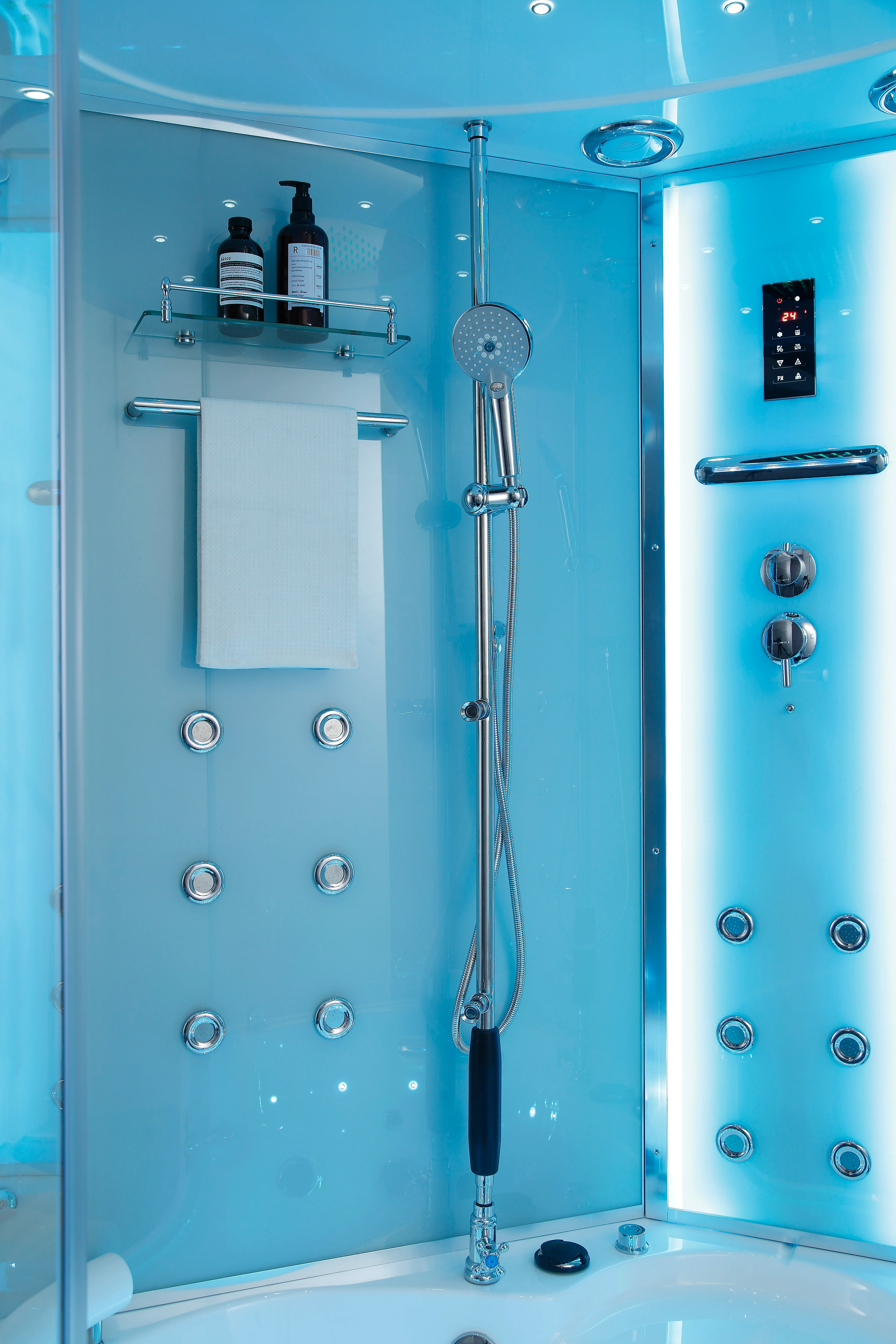 Platinum Comfort Steam Shower - Opulent Wellness