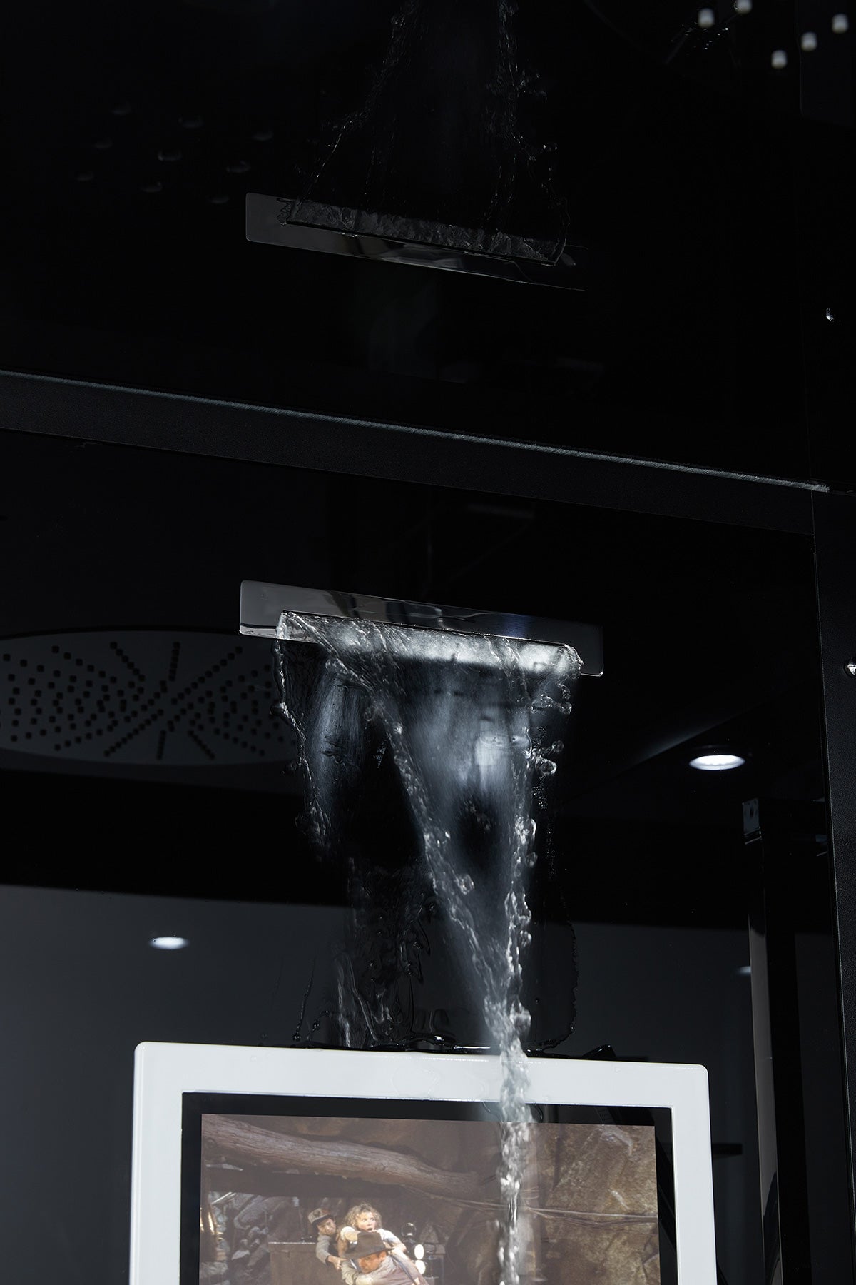 Maya Bath Platinum Lucca Steam Shower with Rainfall Shower & Body Jets