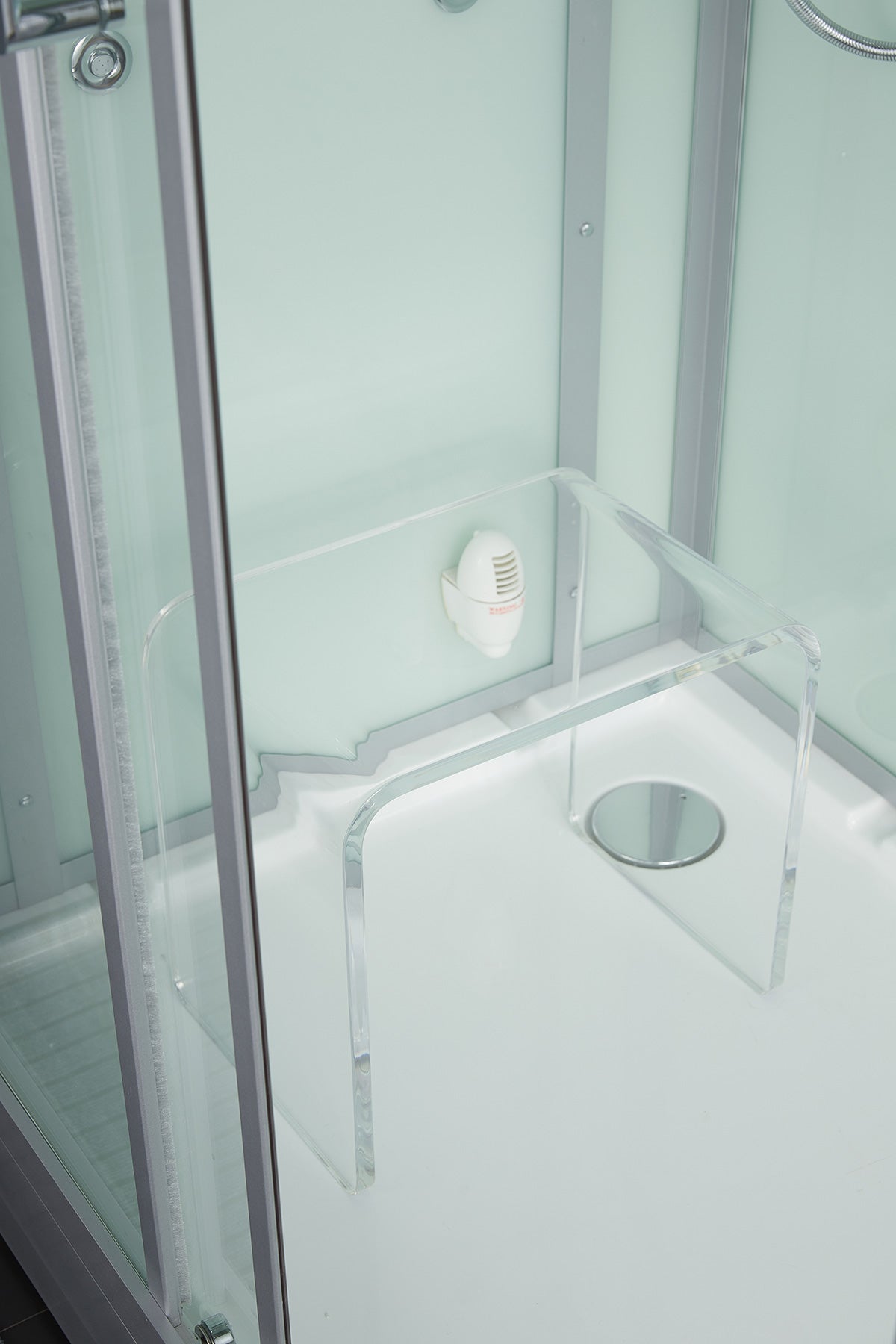 Maya Bath Platinum Lucca Steam Shower with Rainfall Shower & Body Jets