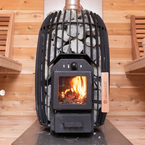 Leisurecraft CT Georgian Outdoor Cabin Sauna – 6 Person – No Changeroom