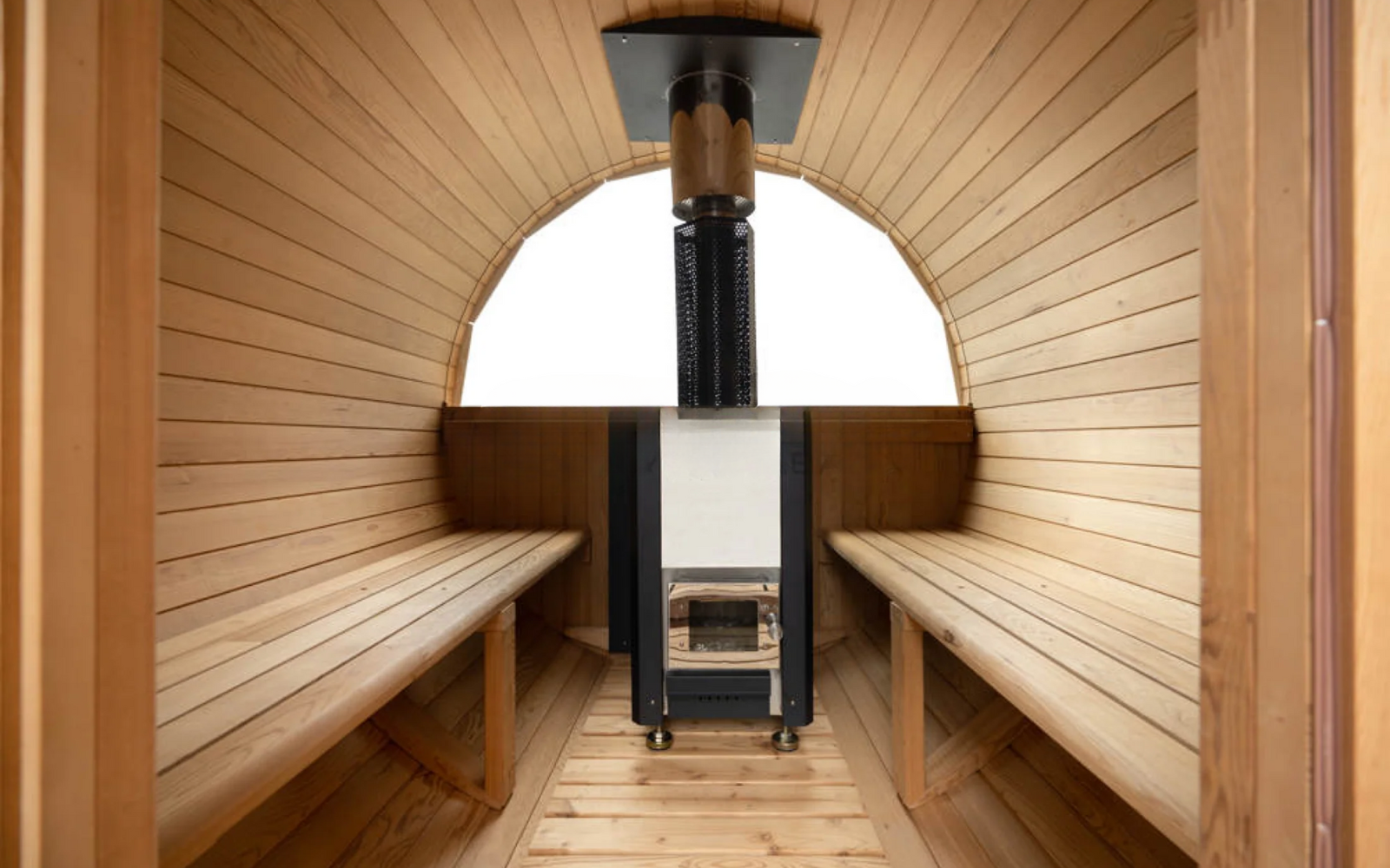 Wood Fire Barrel Sauna - Opulent Wellness